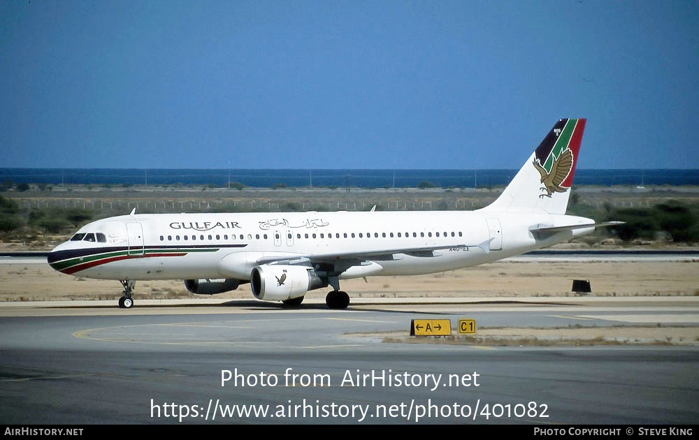 Aircraft Photo of A4O-EE | Airbus A320-212 | Gulf Air | AirHistory.net #401082