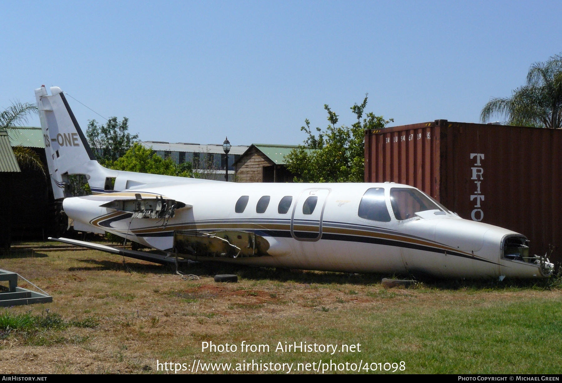 Aircraft Photo of ZS-ONE | Cessna 500 Citation | AirHistory.net #401098