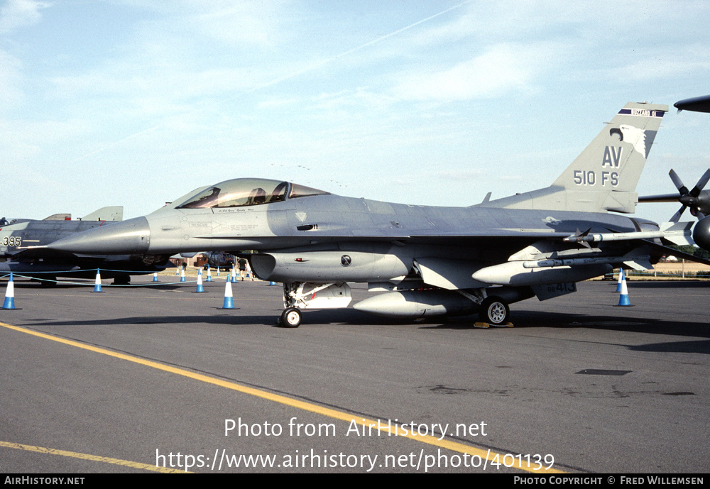 Aircraft Photo of 88-0413 / AF88-413 | General Dynamics F-16CM Fighting Falcon | USA - Air Force | AirHistory.net #401139