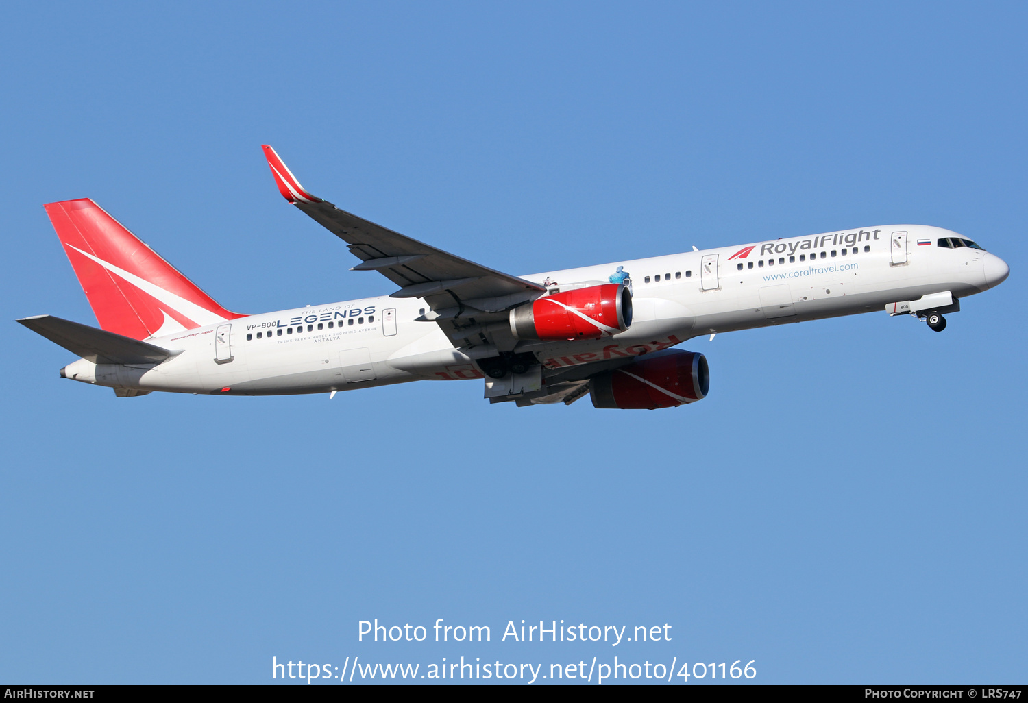 Aircraft Photo of VP-BOO | Boeing 757-204 | Royal Flight Airlines | AirHistory.net #401166