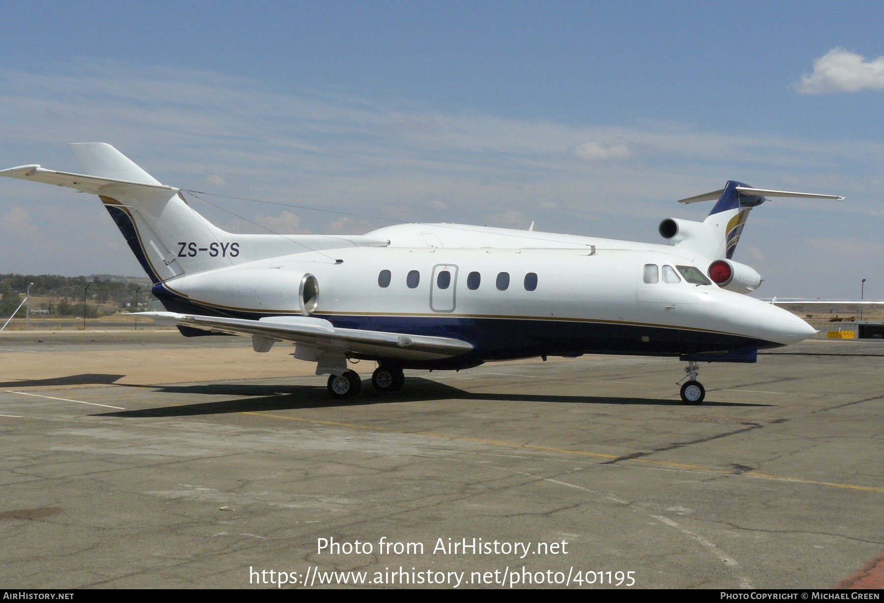 Aircraft Photo of ZS-SYS | British Aerospace HS-125-700B | AirHistory.net #401195