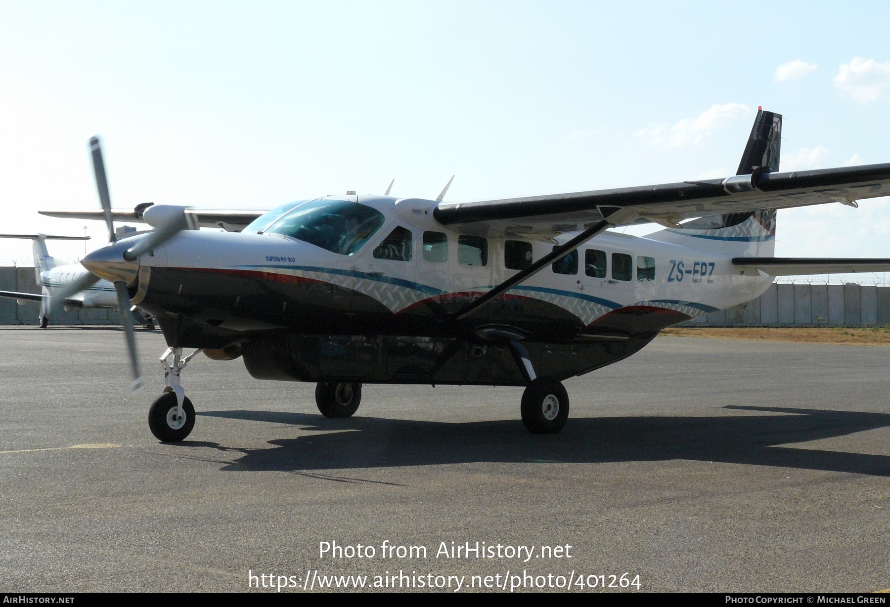 Aircraft Photo of ZS-EPZ | Cessna 208B Texas Turbine Supervan 900 | AirHistory.net #401264