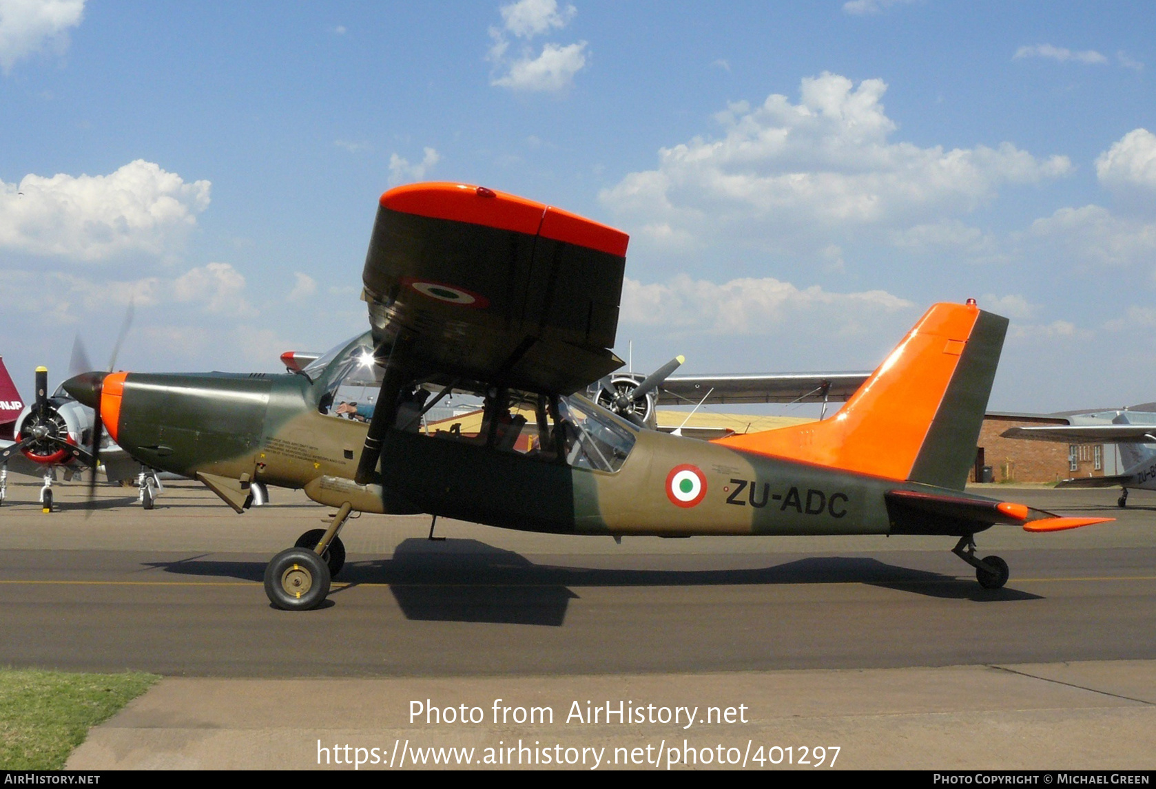 Aircraft Photo of ZU-ADC | Aermacchi AM-3C Bosbok | AirHistory.net #401297