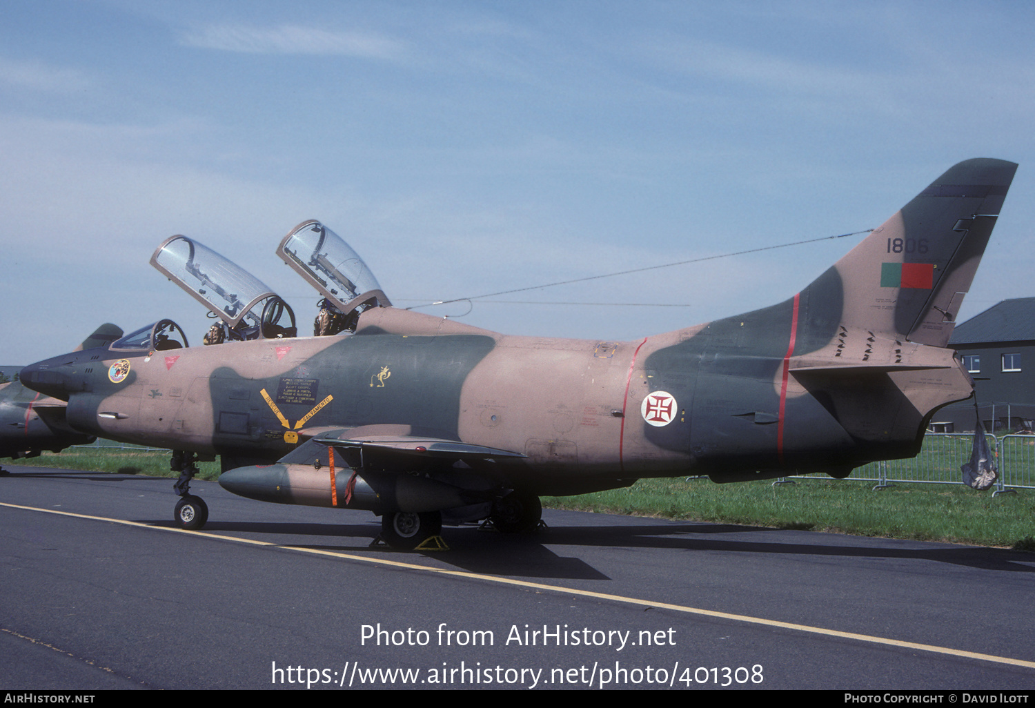 Aircraft Photo of 1806 | Fiat G-91T/3 | Portugal - Air Force | AirHistory.net #401308