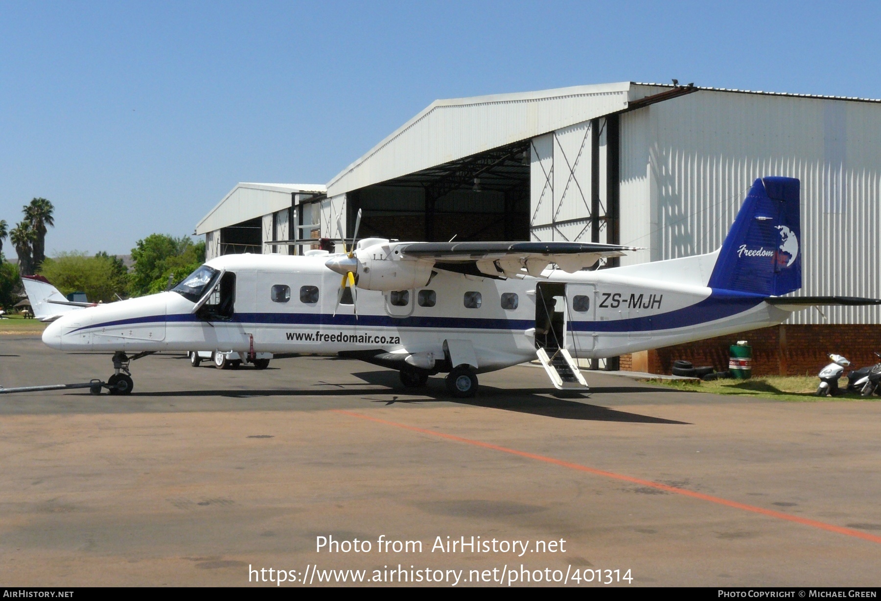 Aircraft Photo of ZS-MJH | Dornier 228-201 | Freedom Air | AirHistory.net #401314