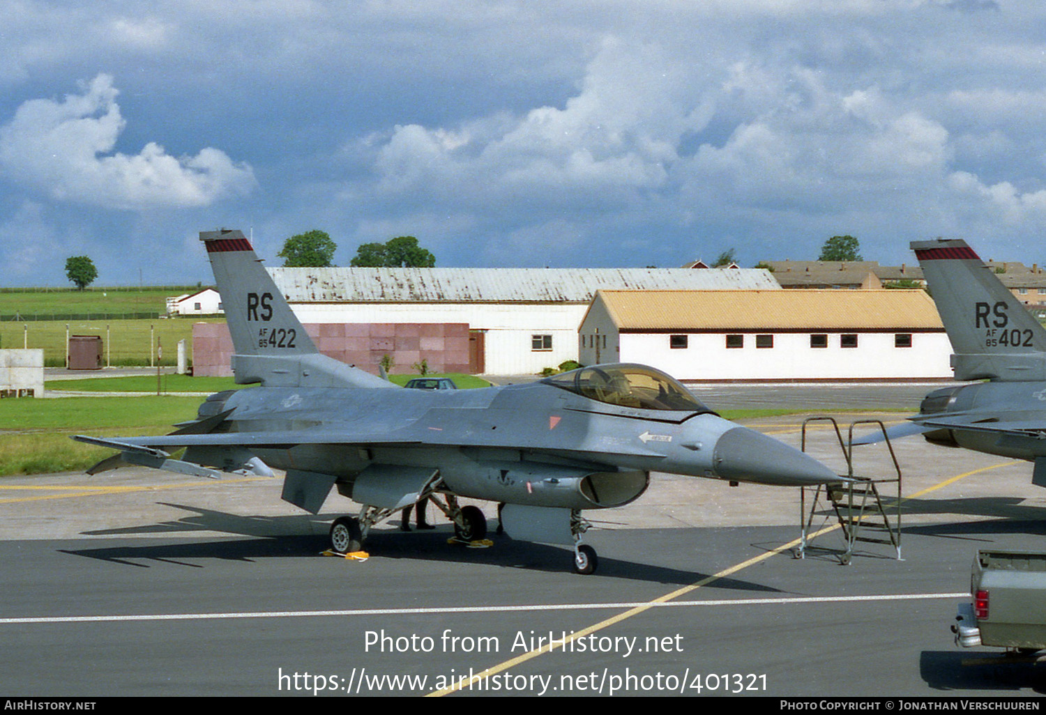 Aircraft Photo of 85-1422 / AF85-422 | General Dynamics F-16C Fighting Falcon | USA - Air Force | AirHistory.net #401321