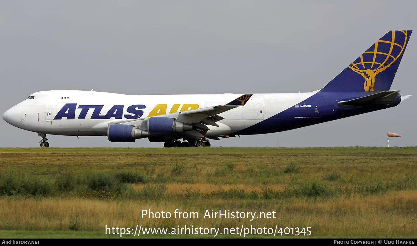 Aircraft Photo of N493MC | Boeing 747-47UF/SCD | Atlas Air | AirHistory.net #401345