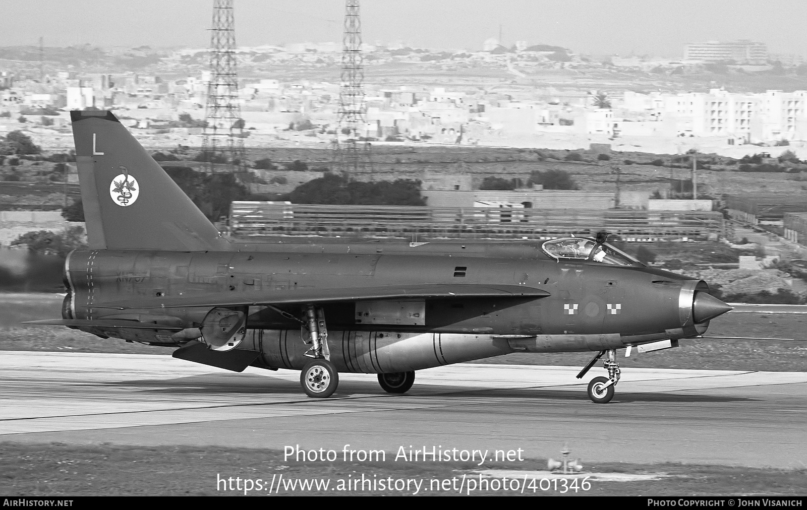 Aircraft Photo of XN787 | English Electric Lightning F2A | UK - Air Force | AirHistory.net #401346