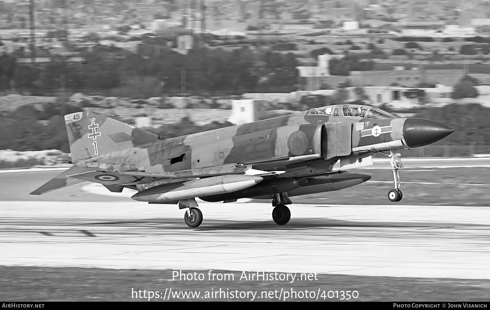 Aircraft Photo of XV401 | McDonnell Douglas F-4M Phantom FGR2 | UK - Air Force | AirHistory.net #401350