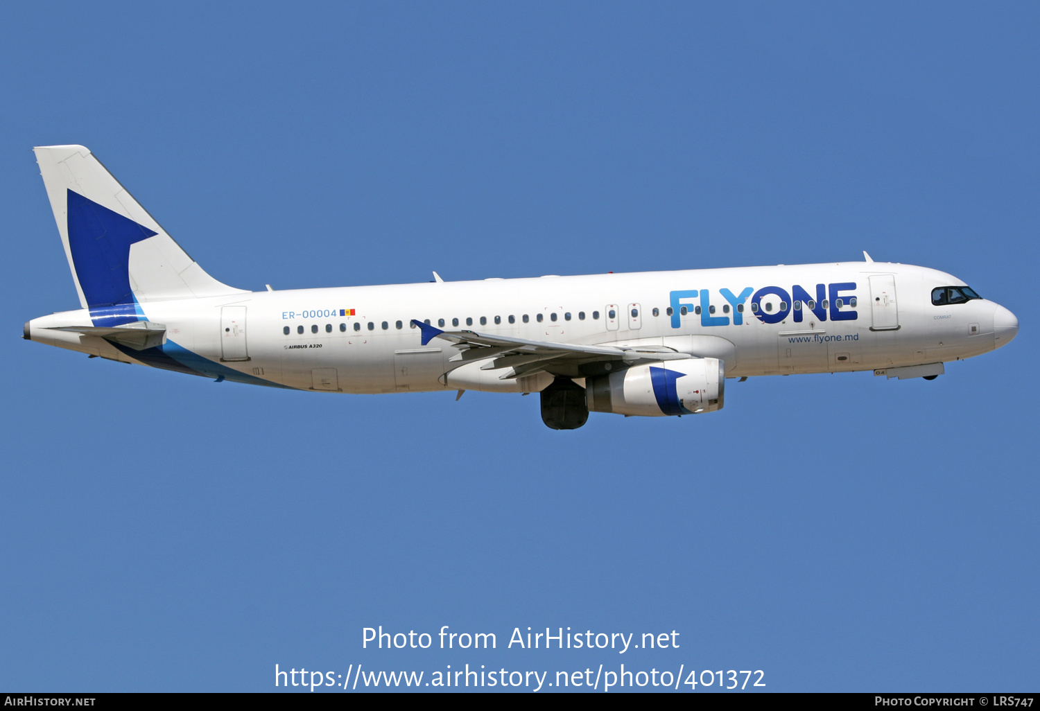 Aircraft Photo of ER-00004 | Airbus A320-232 | FlyOne | AirHistory.net #401372