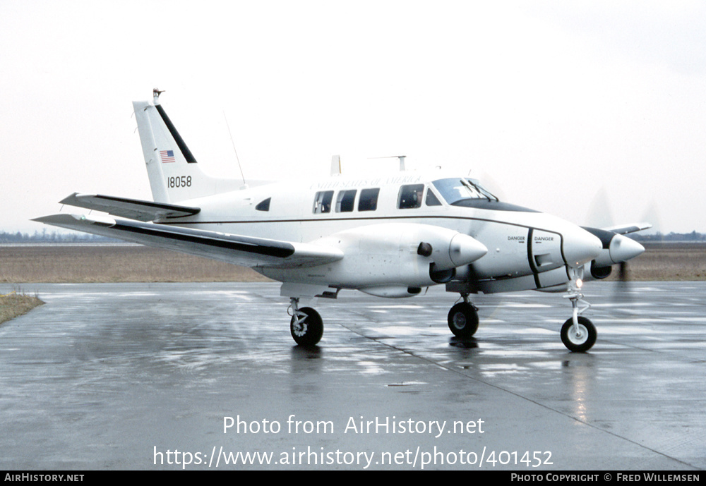 Aircraft Photo of 67-18058 / 18058 | Beech U-21A Ute | USA - Army | AirHistory.net #401452