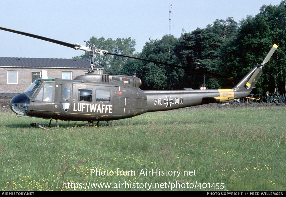 Aircraft Photo of 7098 | Bell UH-1D Iroquois | Germany - Air Force | AirHistory.net #401455