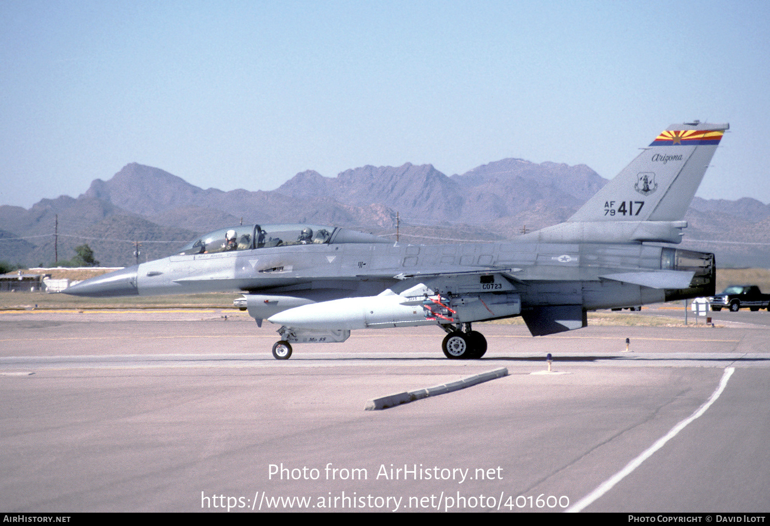 Aircraft Photo of 79-0417 | General Dynamics F-16B Fighting Falcon | USA - Air Force | AirHistory.net #401600