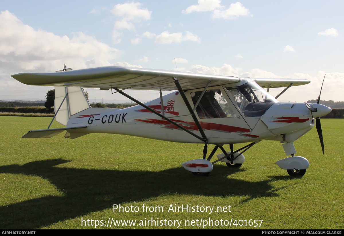 Aircraft Photo of G-CDUK | Comco Ikarus C42-FB80 | AirHistory.net #401657