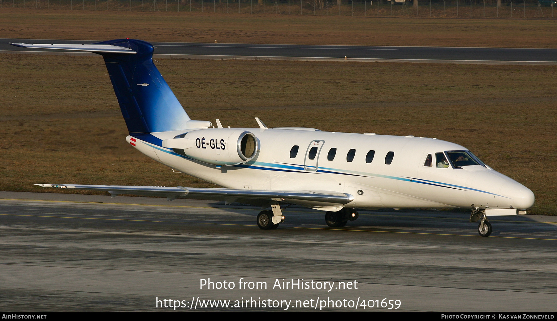 Aircraft Photo of OE-GLS | Cessna 650 Citation VII | Tyrolean Jet Service | AirHistory.net #401659