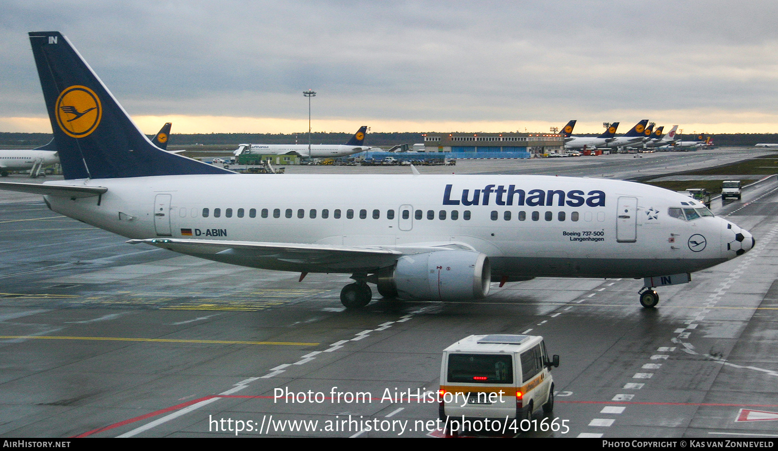 Aircraft Photo of D-ABIN | Boeing 737-530 | Lufthansa | AirHistory.net #401665