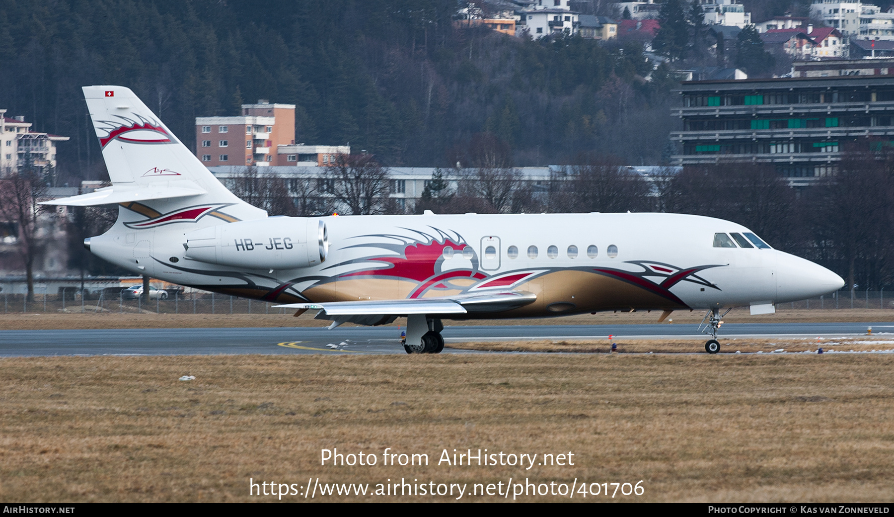 Aircraft Photo of HB-JEG | Dassault Falcon 2000EX EASy | Michael Schumacher | AirHistory.net #401706