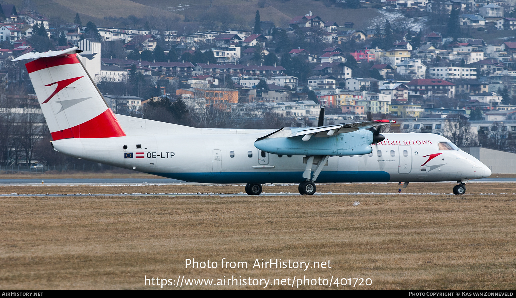 Aircraft Photo of OE-LTP | Bombardier DHC-8-314Q Dash 8 | Austrian Arrows | AirHistory.net #401720