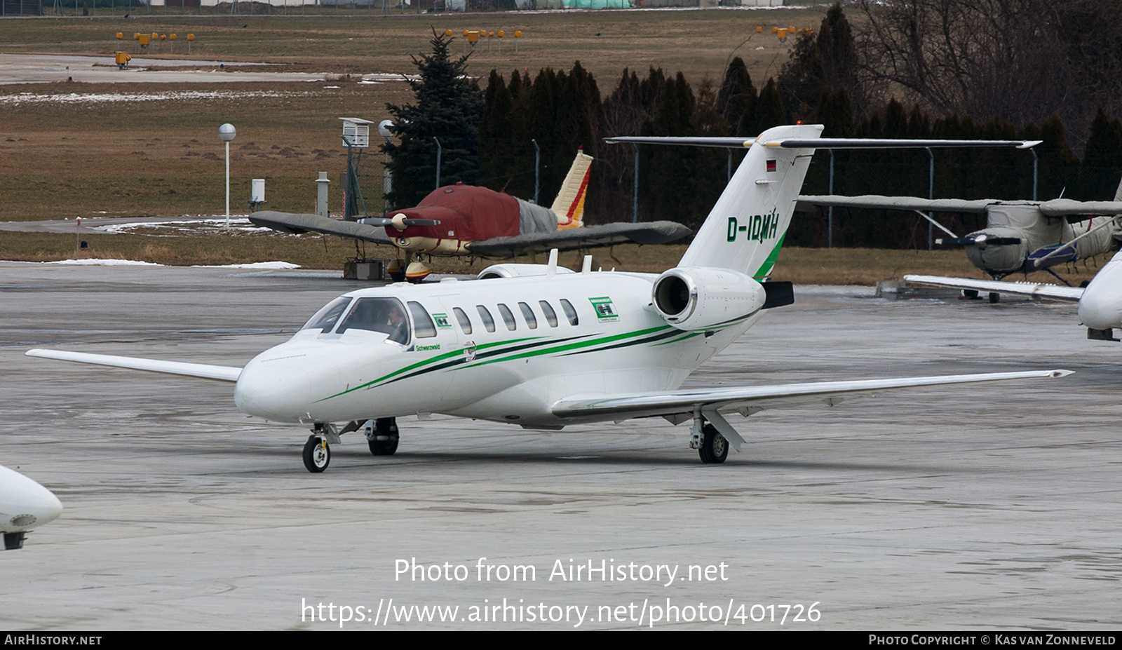 Aircraft Photo of D-IDMH | Cessna 525A CitationJet CJ2 | Herrenknecht | AirHistory.net #401726