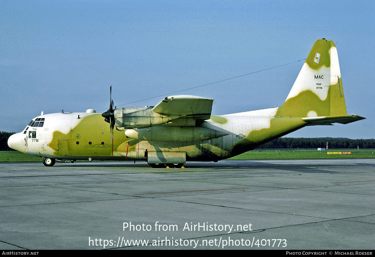 Aircraft Photo of 63-7791 / 37791 | Lockheed C-130E Hercules (L-382) | USA - Air Force | AirHistory.net #401773