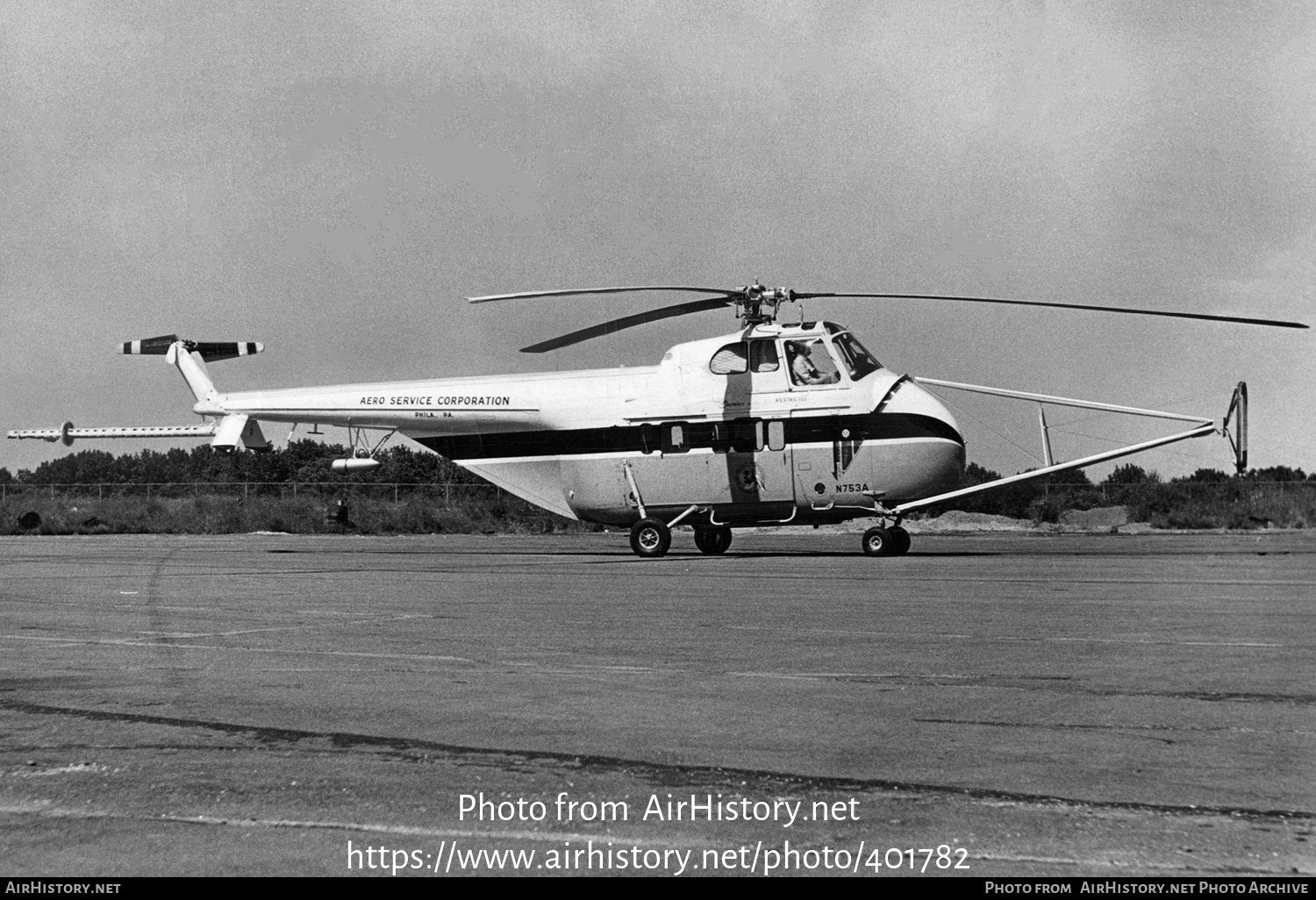 Aircraft Photo of N753A | Sikorsky S-55 | Aero Service | AirHistory.net #401782