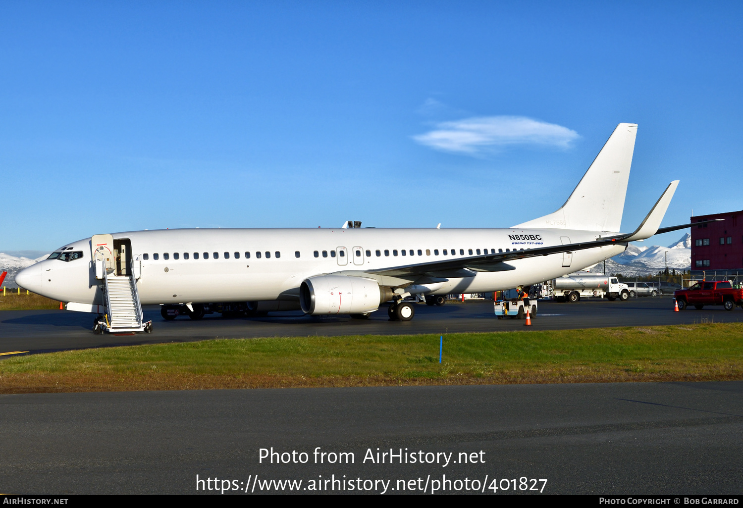 Aircraft Photo of N850BC | Boeing 737-8B5 | AirHistory.net #401827