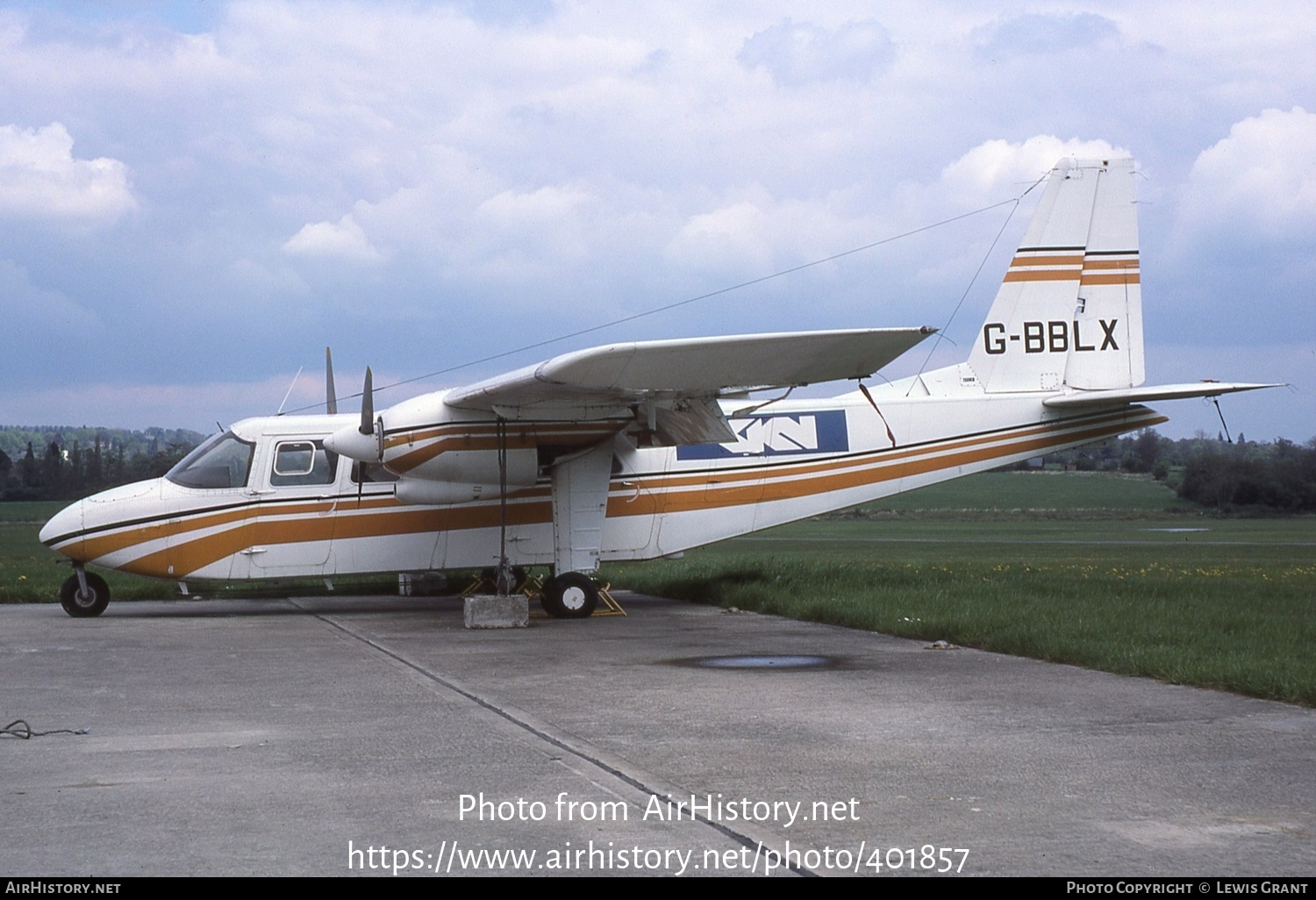 Aircraft Photo of G-BBLX | Britten-Norman BN-2A-9 Islander | AirHistory.net #401857