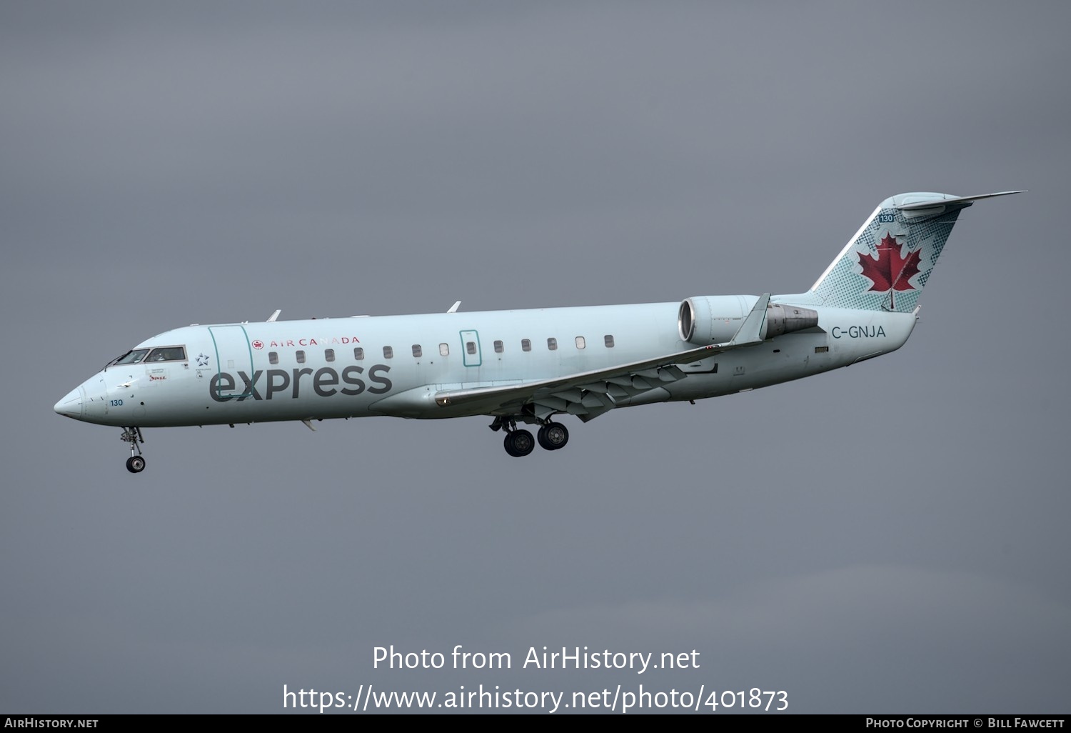 Aircraft Photo of C-GNJA | Bombardier CRJ-200ER (CL-600-2B19) | Air Canada Express | AirHistory.net #401873