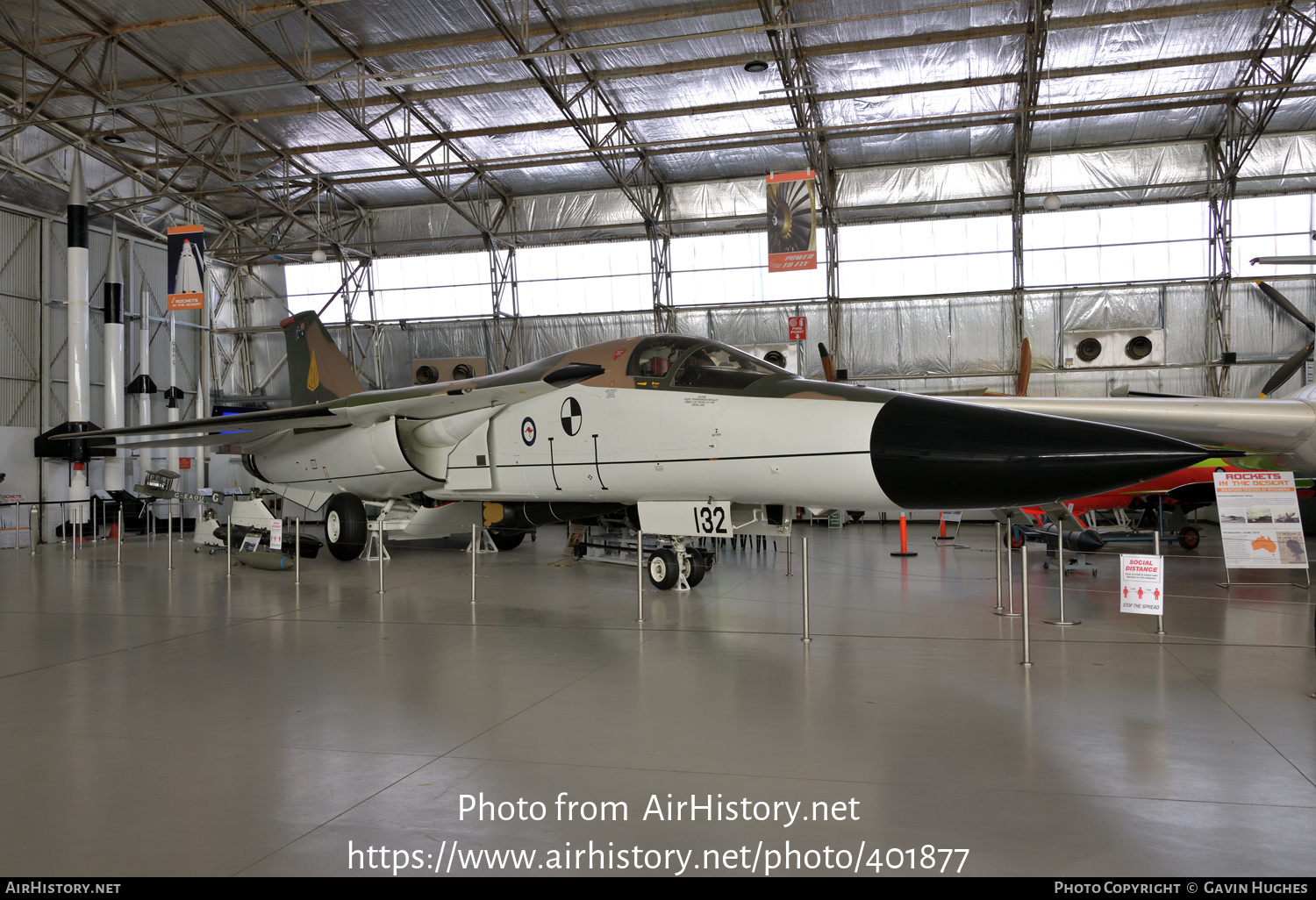 Aircraft Photo of A8-132 | General Dynamics F-111C Aardvark | Australia - Air Force | AirHistory.net #401877