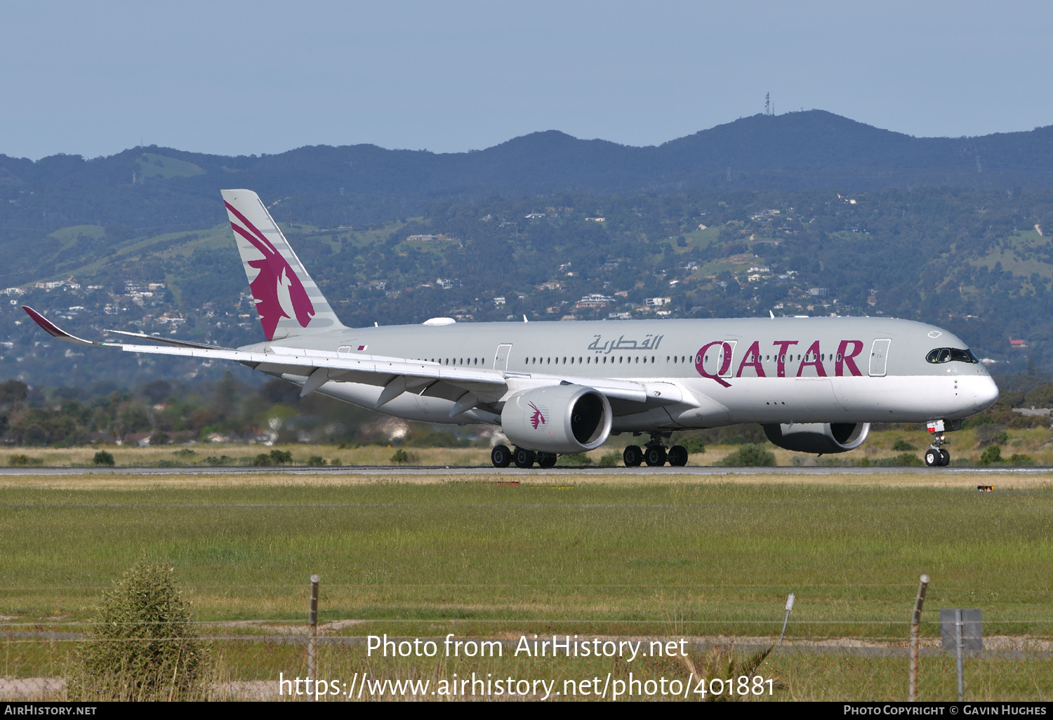 Aircraft Photo of A7-ALN | Airbus A350-941 | Qatar Airways | AirHistory.net #401881