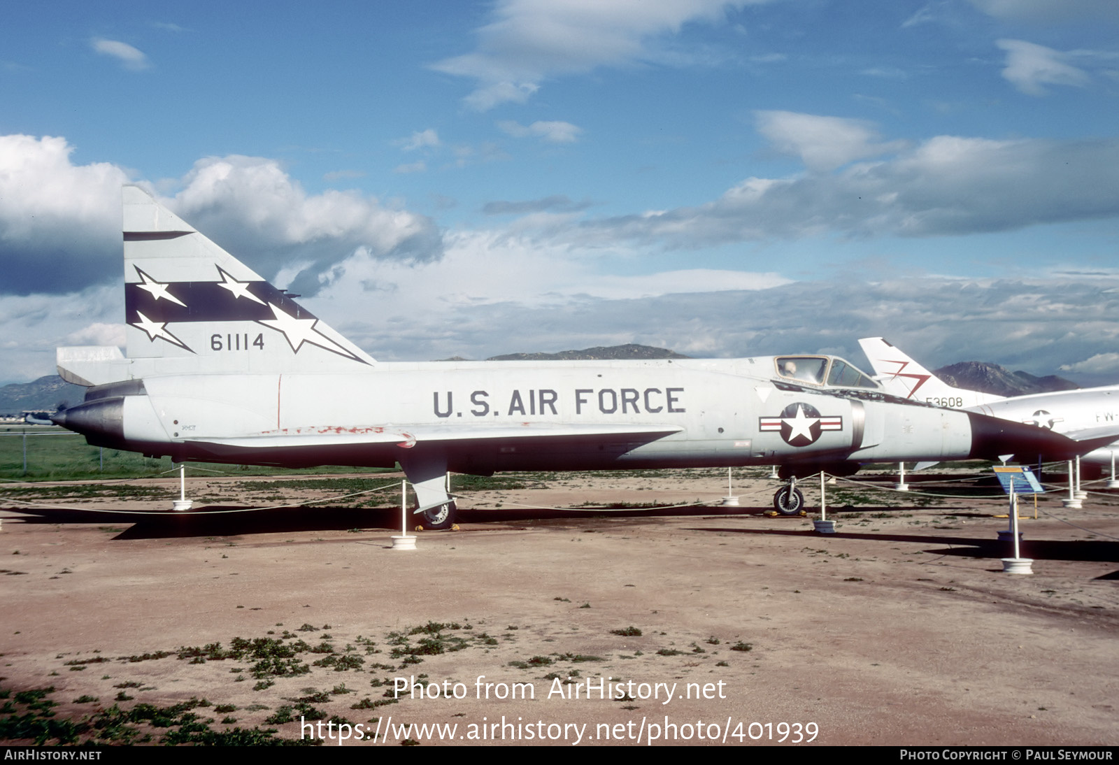 Aircraft Photo of 56-1114 / 61114 | Convair F-102A Delta Dagger | USA - Air Force | AirHistory.net #401939