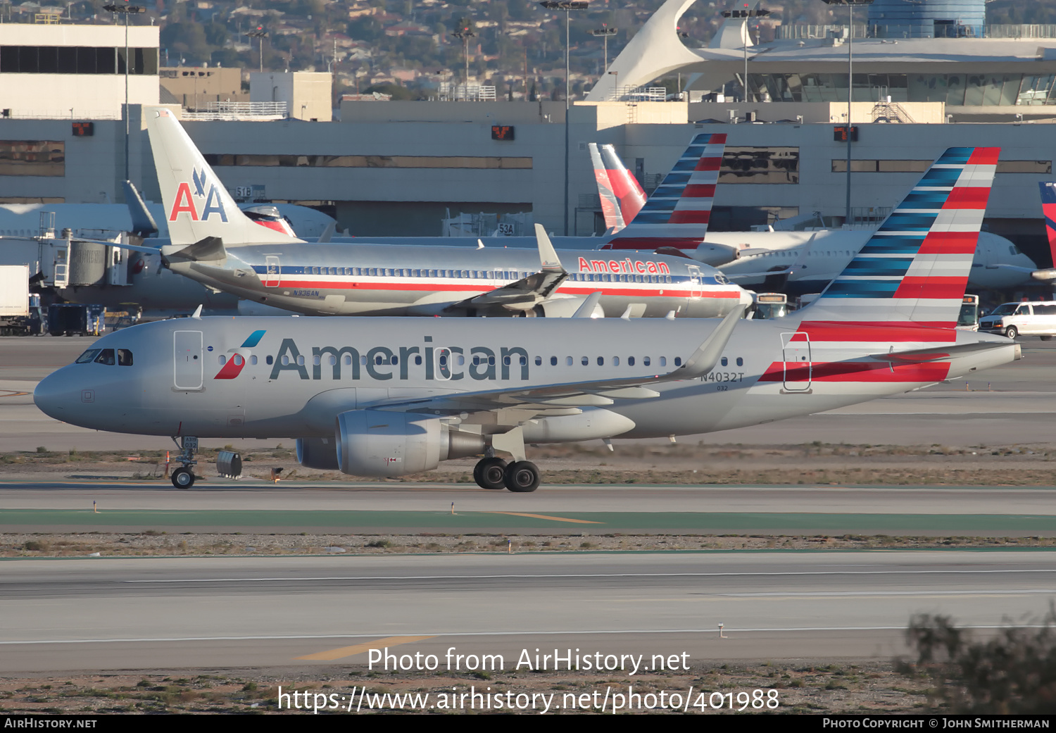 Aircraft Photo of N4032T | Airbus A319-115 | American Airlines | AirHistory.net #401988