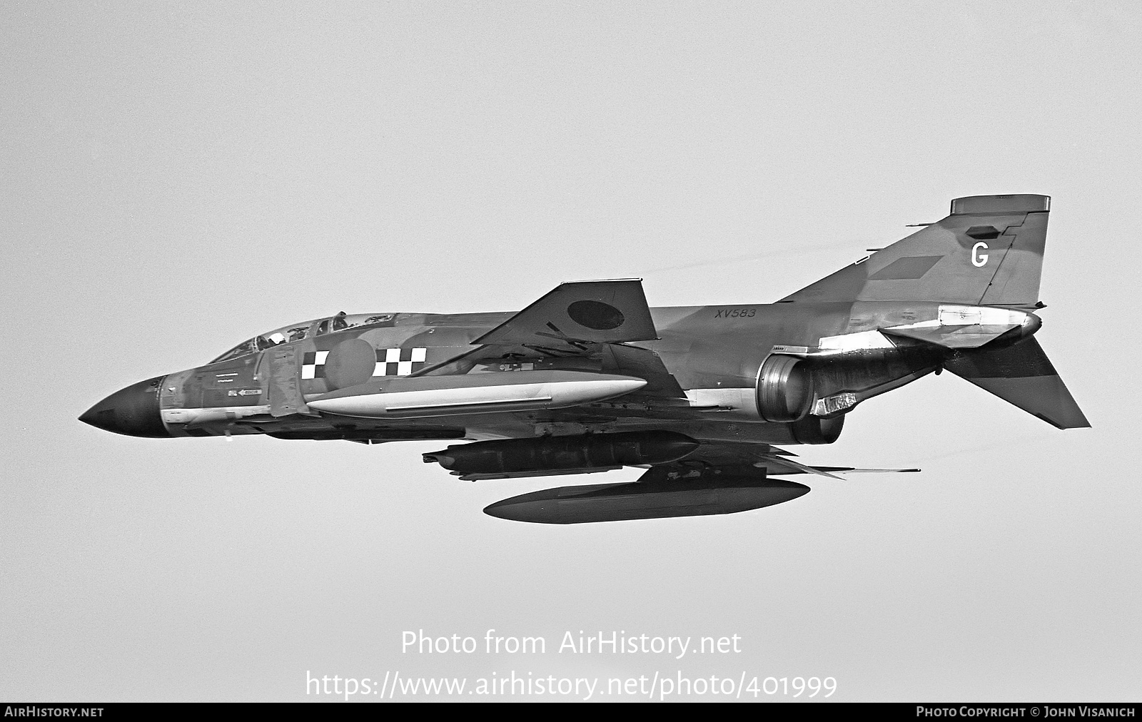 Aircraft Photo of XV583 | McDonnell Douglas F-4K Phantom FG1 | UK - Air Force | AirHistory.net #401999