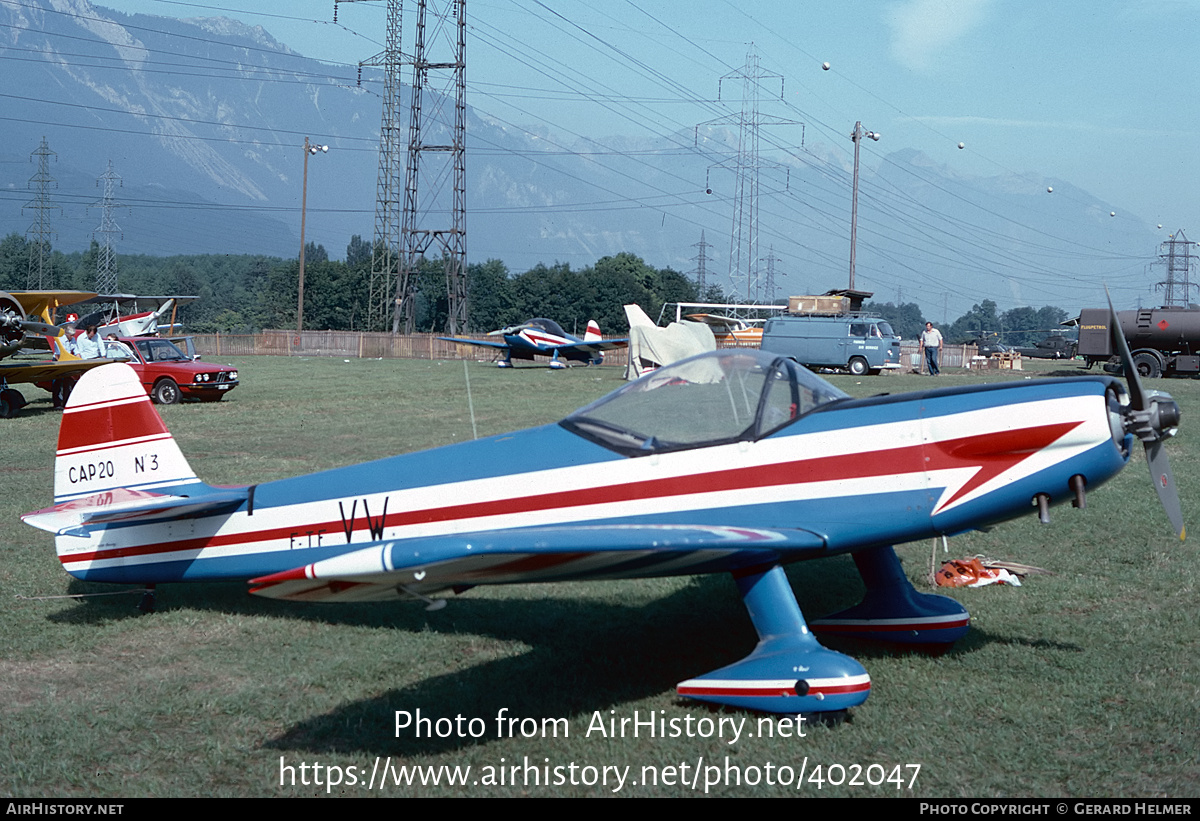 Aircraft Photo of 3 | Mudry CAARP Cap 20 | France - Air Force | AirHistory.net #402047