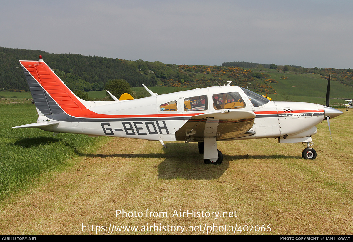 Aircraft Photo of G-BEOH | Piper PA-28R-201T Turbo Cherokee Arrow III | AirHistory.net #402066