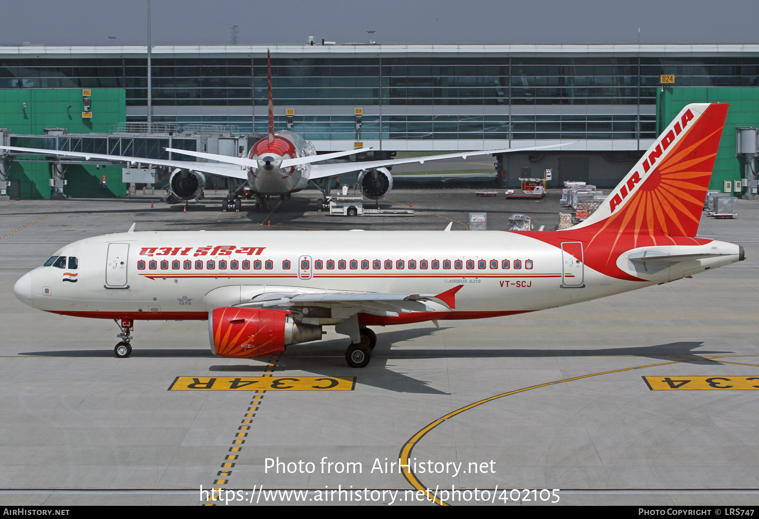 Aircraft Photo of VT-SCJ | Airbus A319-112 | Air India | AirHistory.net #402105