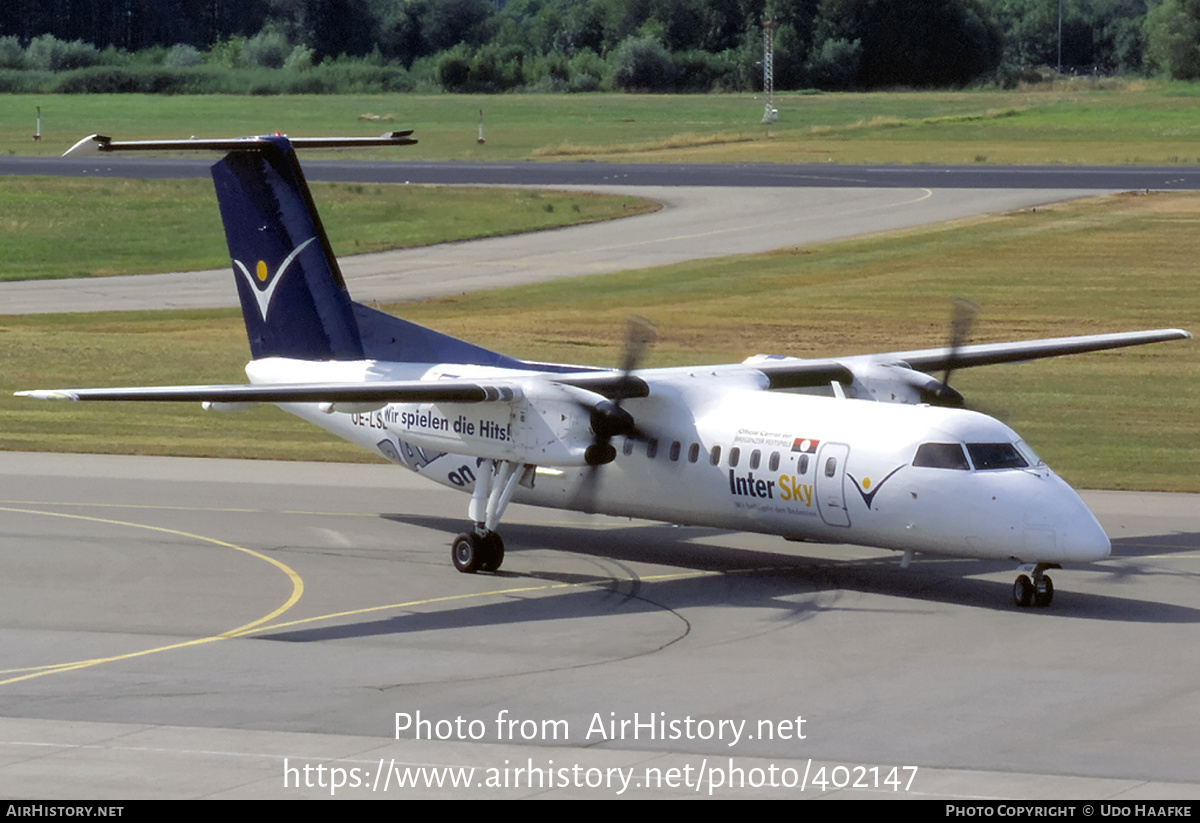 Aircraft Photo of OE-LSB | Bombardier DHC-8-314Q Dash 8 | InterSky | AirHistory.net #402147