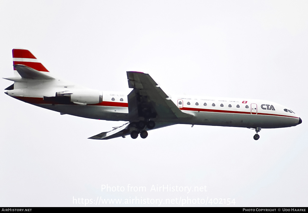 Aircraft Photo of OH-LSD | Sud SE-210 Caravelle 10B3 Super B | CTA - Compagnie de Transport Aérien | AirHistory.net #402154