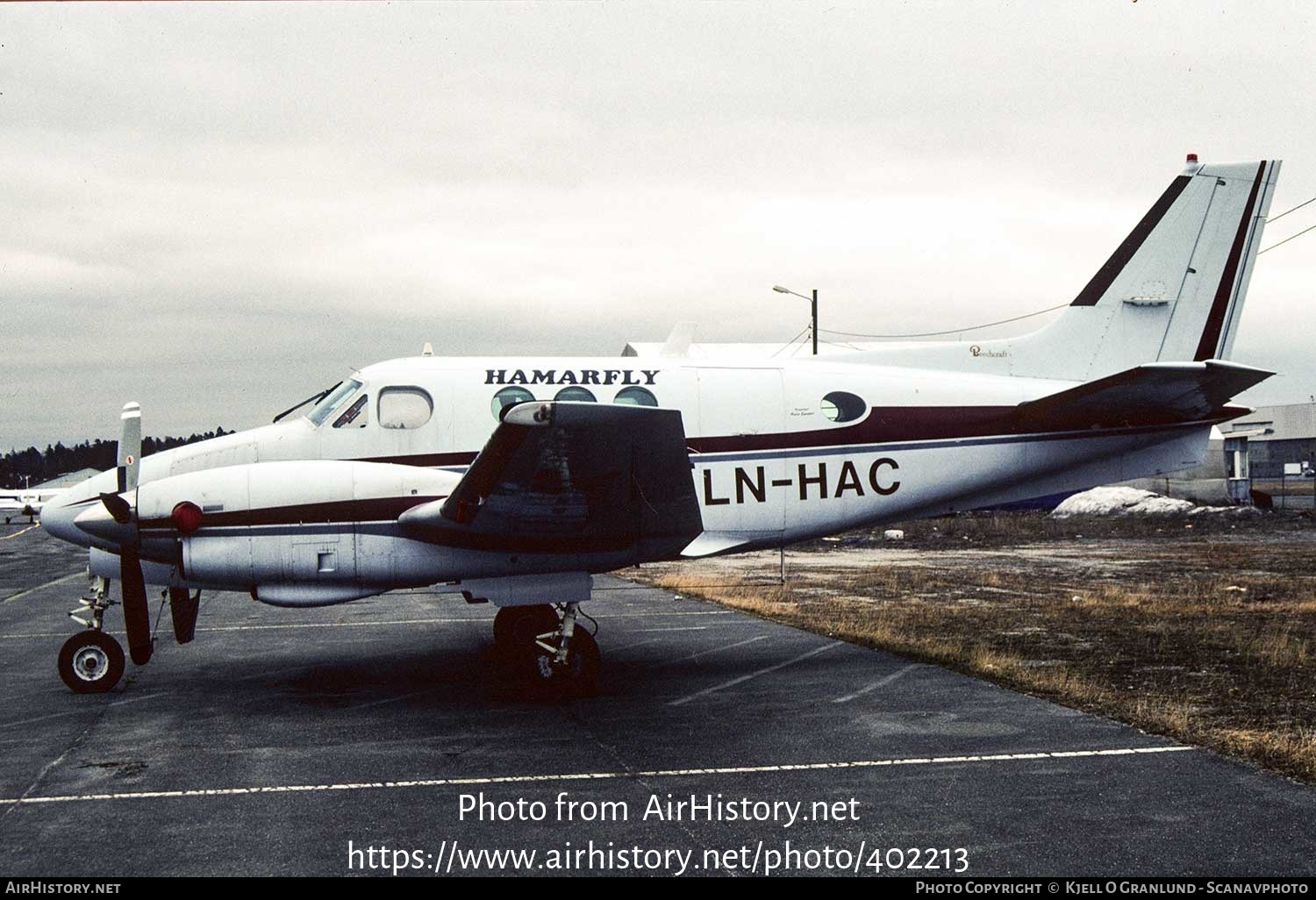 Aircraft Photo of LN-HAC | Beech B90 King Air | Hamarfly | AirHistory.net #402213