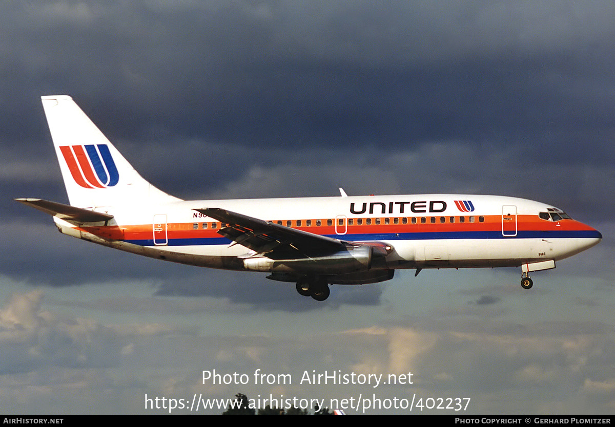 Aircraft Photo of N9003U | Boeing 737-222 | United Airlines | AirHistory.net #402237