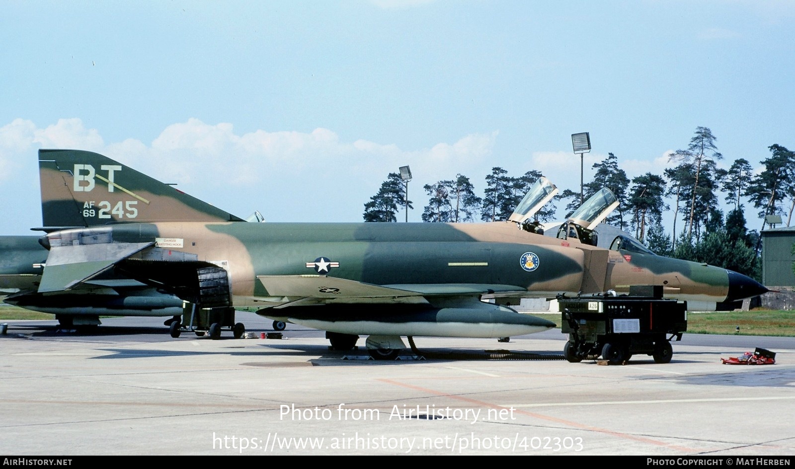 Aircraft Photo of 69-0245 | McDonnell Douglas F-4E Phantom II | USA - Air Force | AirHistory.net #402303