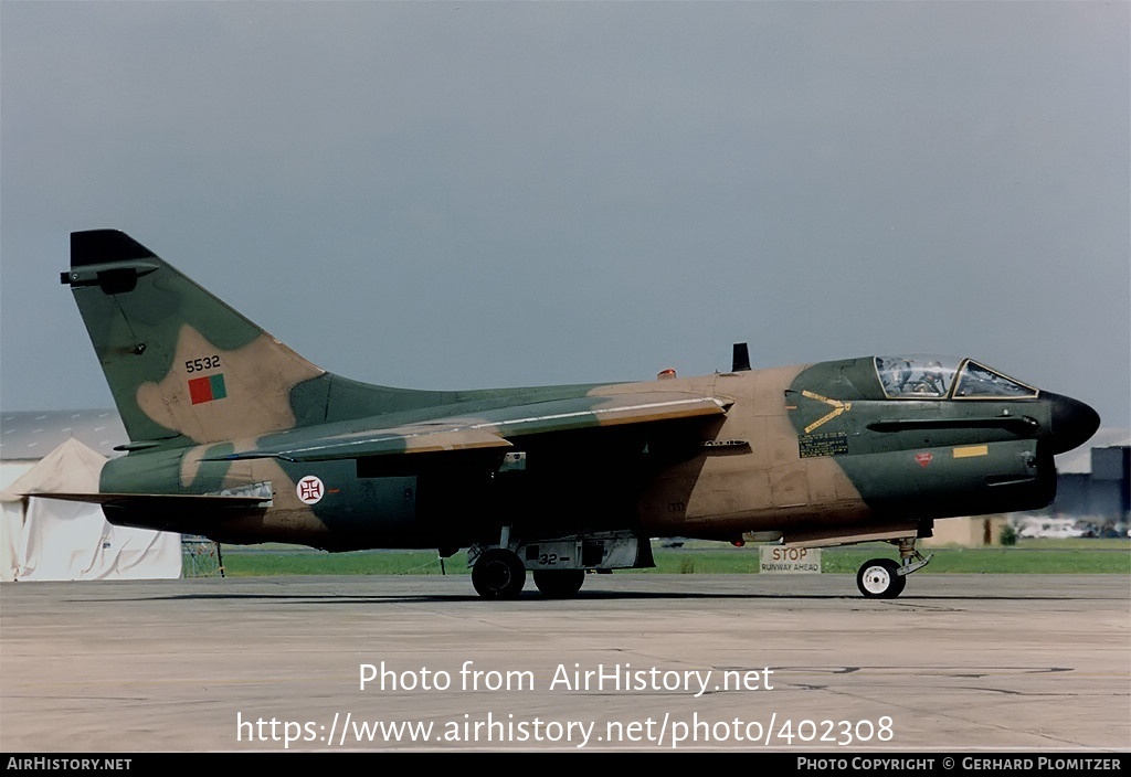 Aircraft Photo of 5532 | LTV A-7P Corsair II | Portugal - Air Force | AirHistory.net #402308