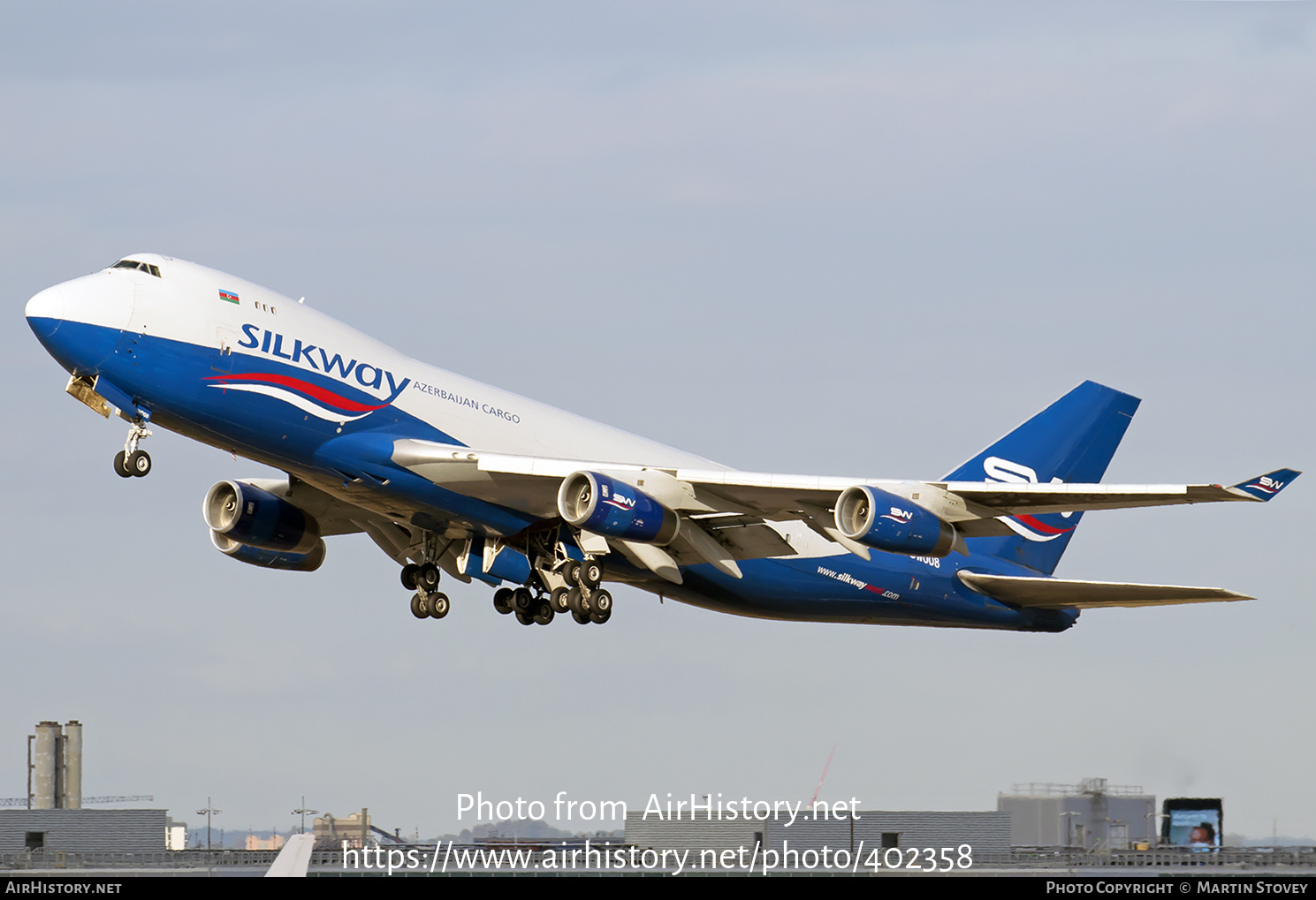 Aircraft Photo of 4K-SW800 | Boeing 747-4R7F/SCD | SilkWay Azerbaijan Cargo | AirHistory.net #402358