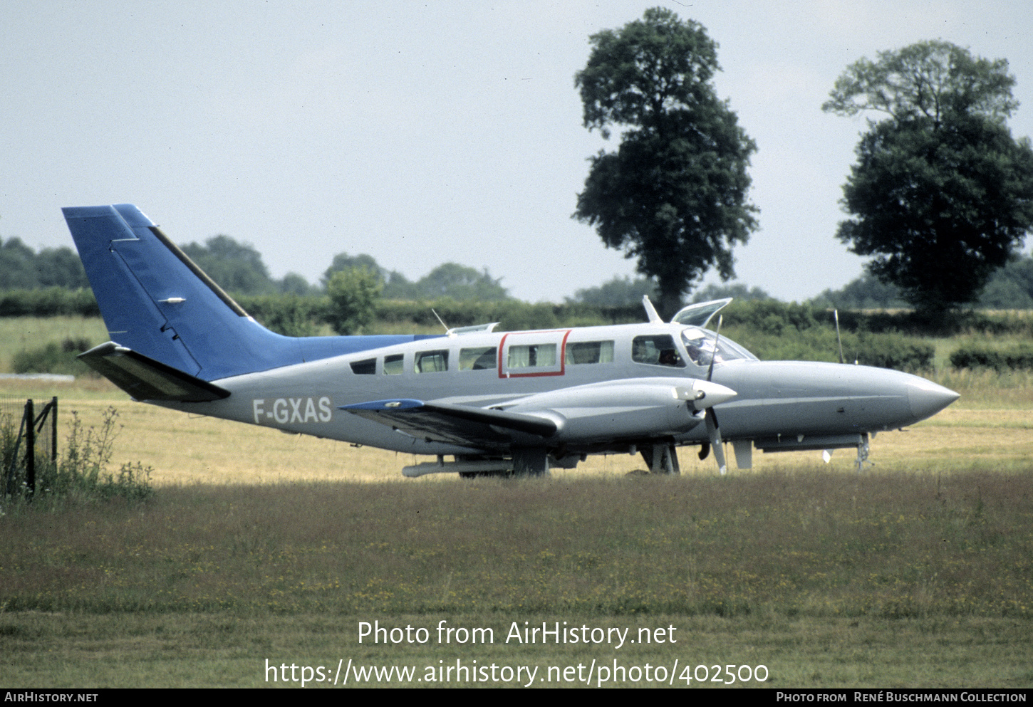 Aircraft Photo of F-GXAS | Cessna 404 Titan | AirHistory.net #402500