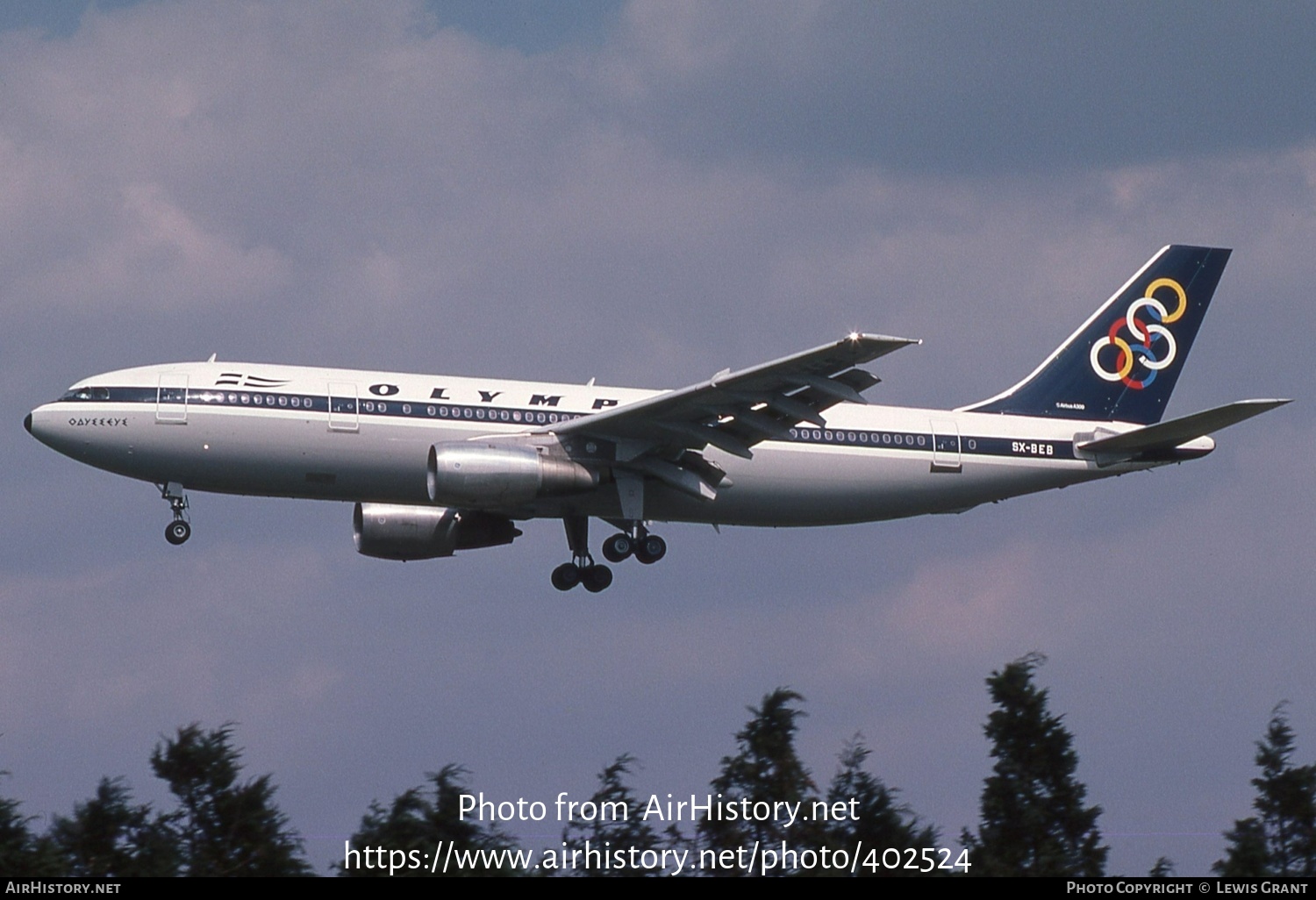 Aircraft Photo of SX-BEB | Airbus A300B4-103 | Olympic | AirHistory.net #402524