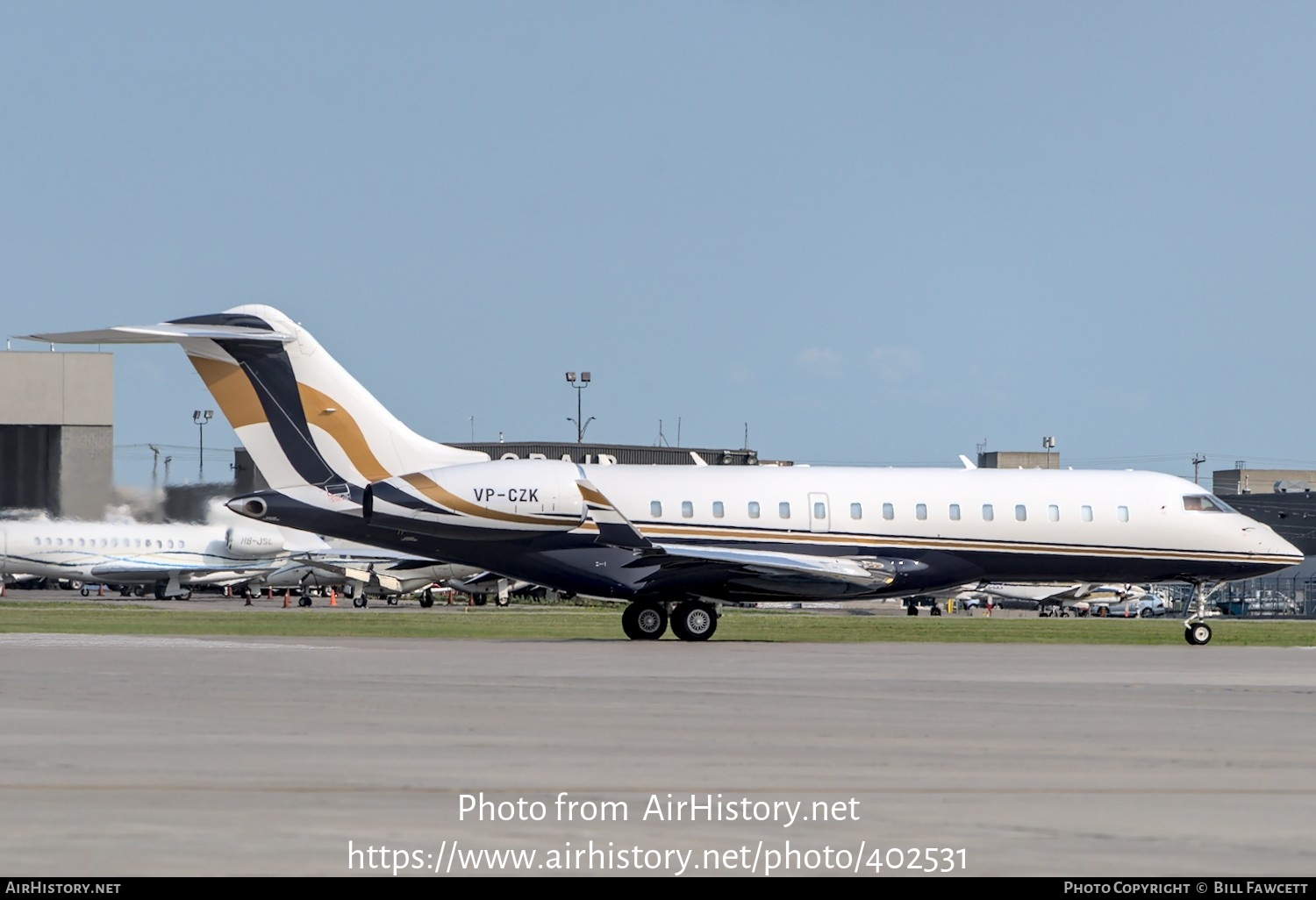 Aircraft Photo of VP-CZK | Bombardier Global Express XRS (BD-700-1A10) | AirHistory.net #402531