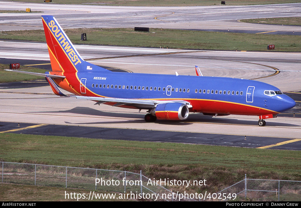 Aircraft Photo of N655WN | Boeing 737-3H4 | Southwest Airlines | AirHistory.net #402549