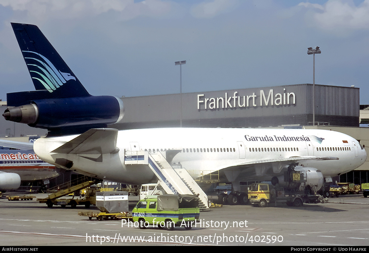 Aircraft Photo of PK-GIF | McDonnell Douglas DC-10-30 | Garuda Indonesia | AirHistory.net #402590