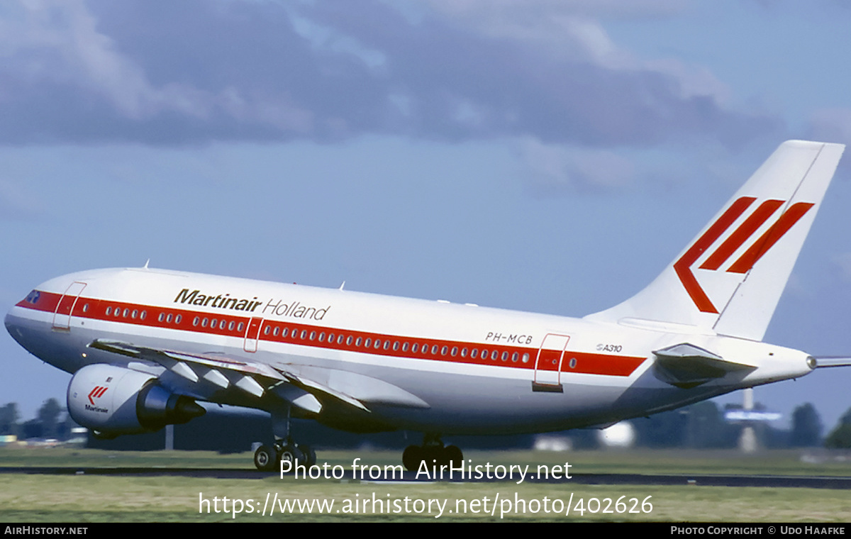 Aircraft Photo of PH-MCB | Airbus A310-203C | Martinair Holland | AirHistory.net #402626