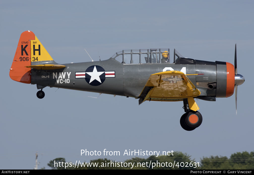 Aircraft Photo of N29965 / 90634 | North American SNJ-5 Texan | USA - Navy | AirHistory.net #402631